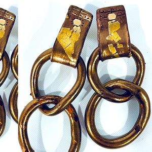 Artistic abstract Especial Clay Earrings